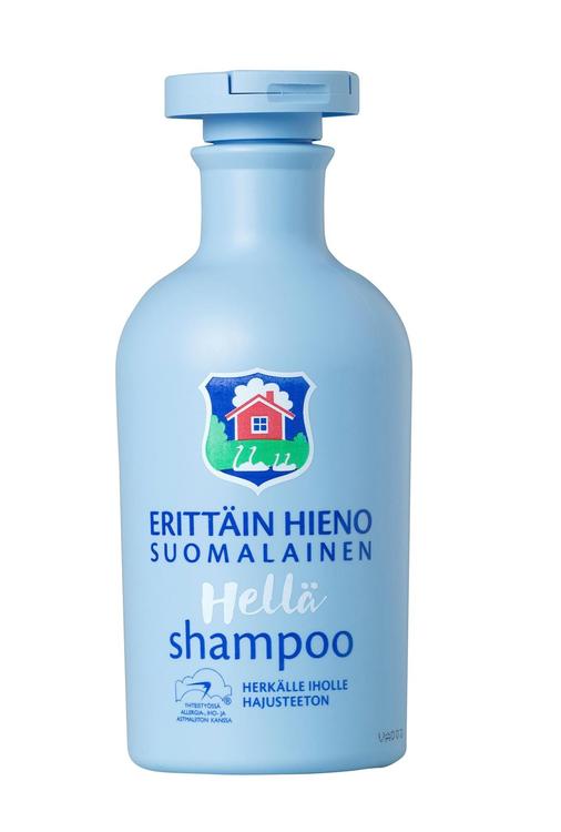 Erittäin Hieno Suomalainen Hellä shampoo 300ml