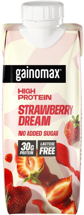 Gainomax High Protein Strawberry dream Palautusjuoma 250ml