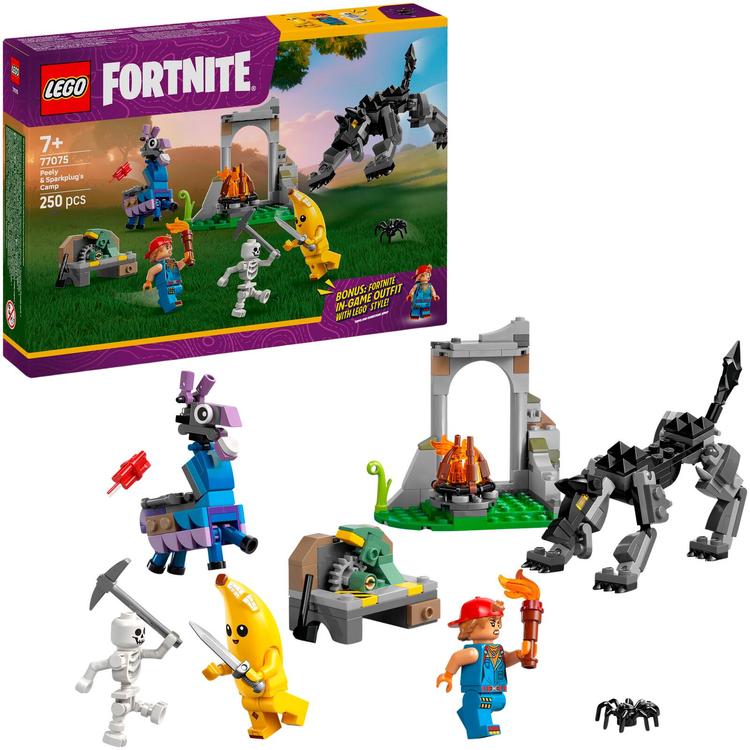 LEGO® Fortnite 77075 Peelyn ja Sparkplugin seikkailu