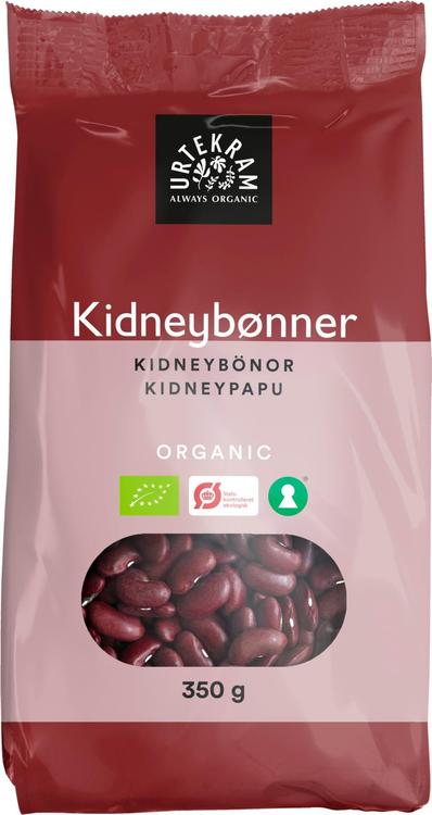 URTEKRAM Luomu Punainen kidneypapu 350g