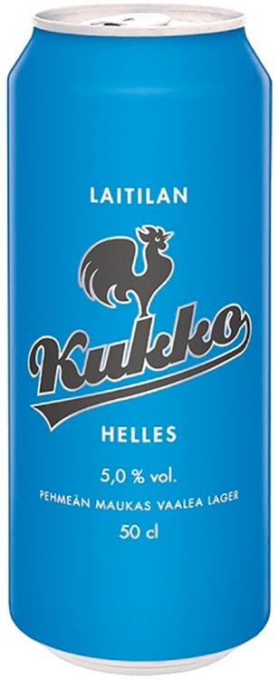 Laitilan Kukko Helles 5,0% 0,5L olut