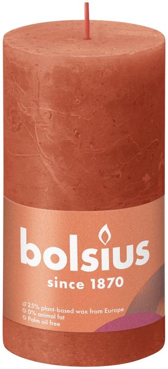 Bolsius RUSTIIKKI PK 130/68 EARTHY ORANGE