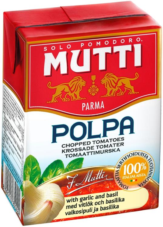 Mutti tomaattimurska valkosipuli 390g