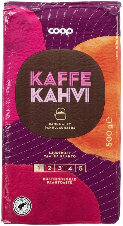 Coop kahvi vaalea paahto pannujauhatus 500 g