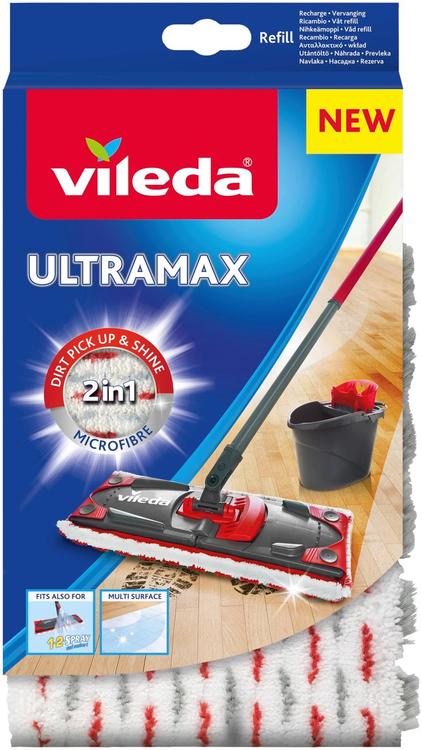 Vileda UltraMax 2in1 mikrokuituinen vaihtomoppi