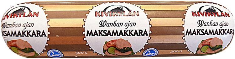 Kivikylän Maksamakkara 300g