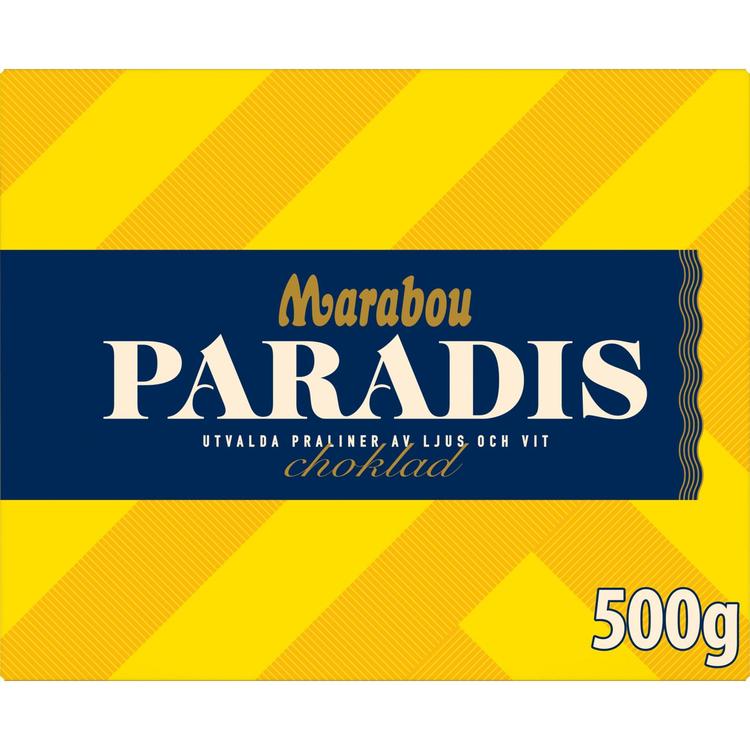 Marabou Paradis konvehteja 500g