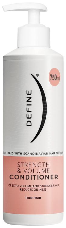 Define Strength & Volume conditioner hoitoaine hennoille hiuksille 750ml