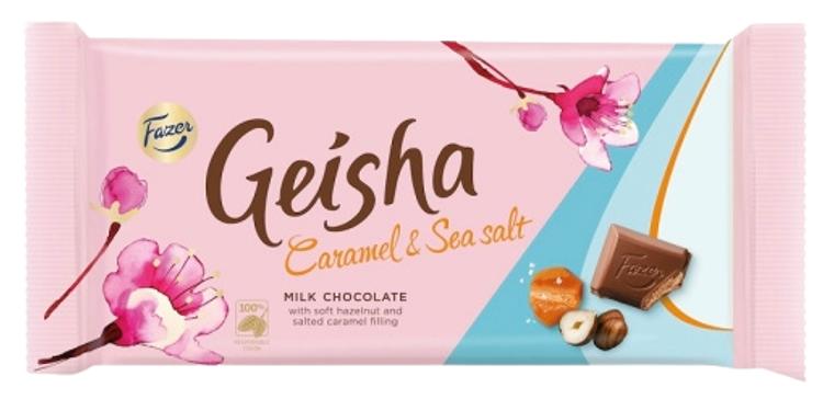 Geisha Caramel & Sea Salt piimašokolaad