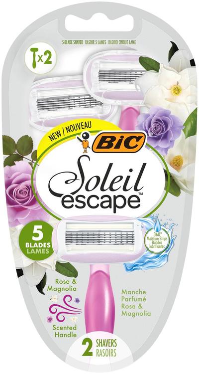 BIC varsiterä Soleil Escape 5 Rose & Magnolia 2-pack