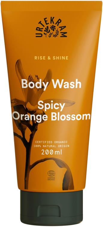 Urtekram Luomu Spicy Orange Blossom Suihkusaippua 200ml