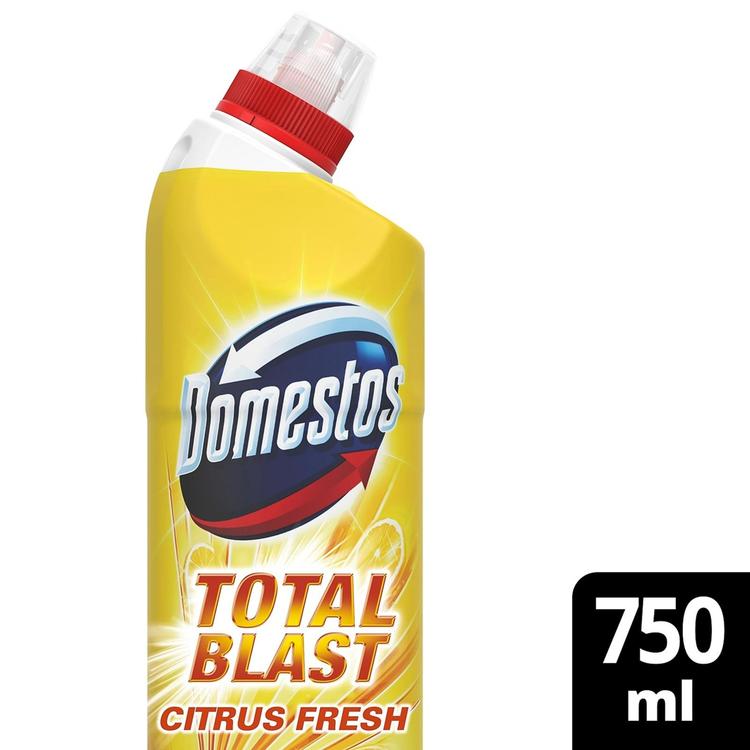 Domestos WC-puhdistusaine Total Blast Citrus Fresh 750 ml