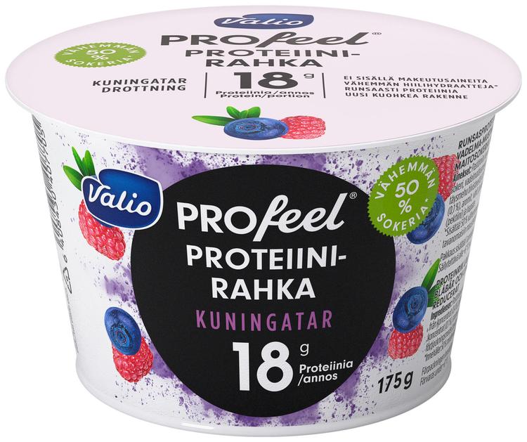 Valio PROfeel® proteiinirahka 175 g kuningatar vähemmän hiilihydraatteja laktoositon