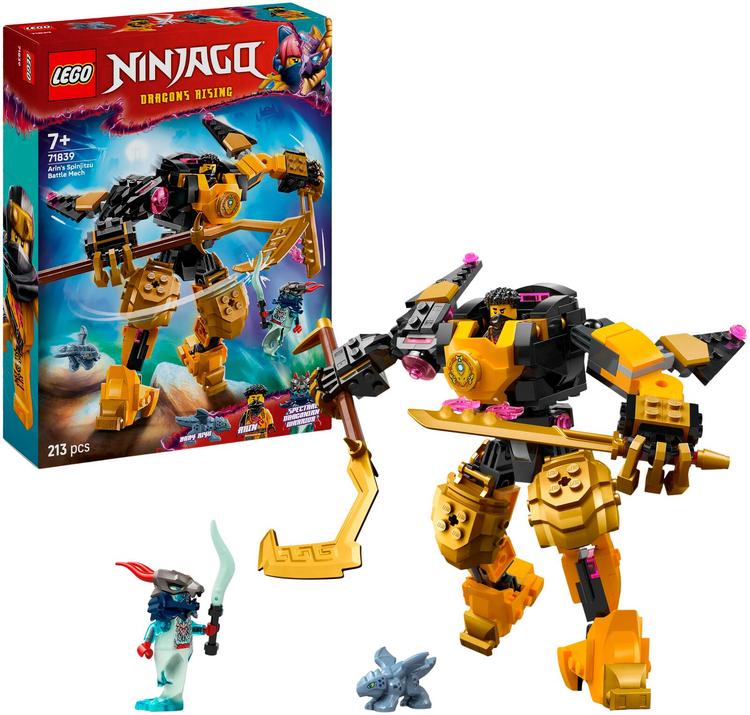 LEGO® Ninjago 71839 Arinin spinjitzu-taistelurobotti