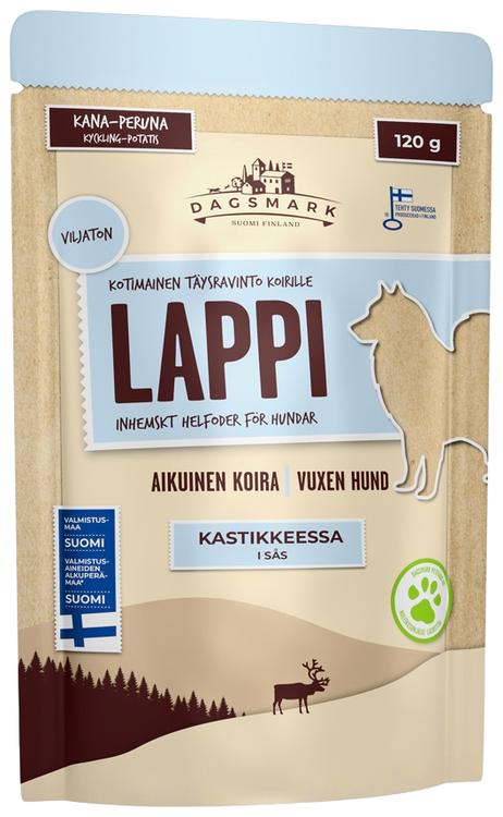 Dagsmark Petfood LAPPI kana-peruna kastikkeessa 120 g