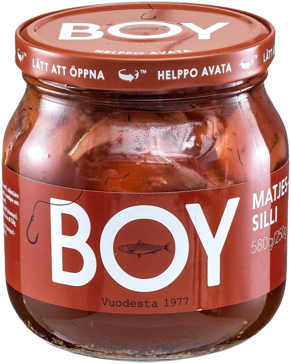 Boy matjessilli 580/250g