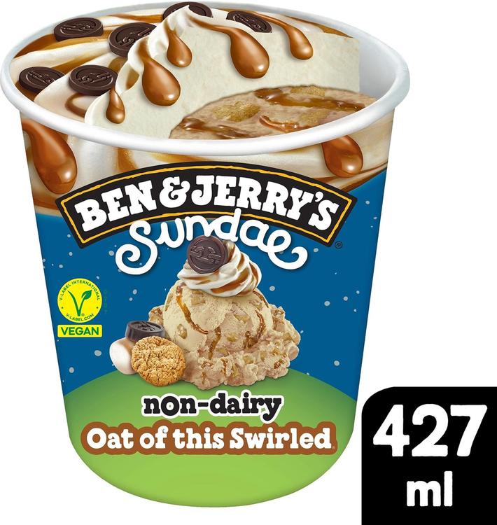 Ben & Jerry's Sundae Oat of this Swirled Jäätelö Vegaaninen 427ml/342g