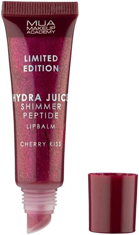 MUA Make Up Academy Hydra Juice Shimmer Peptide Lipbalm 10 ml Cherry Kiss huulikiilto