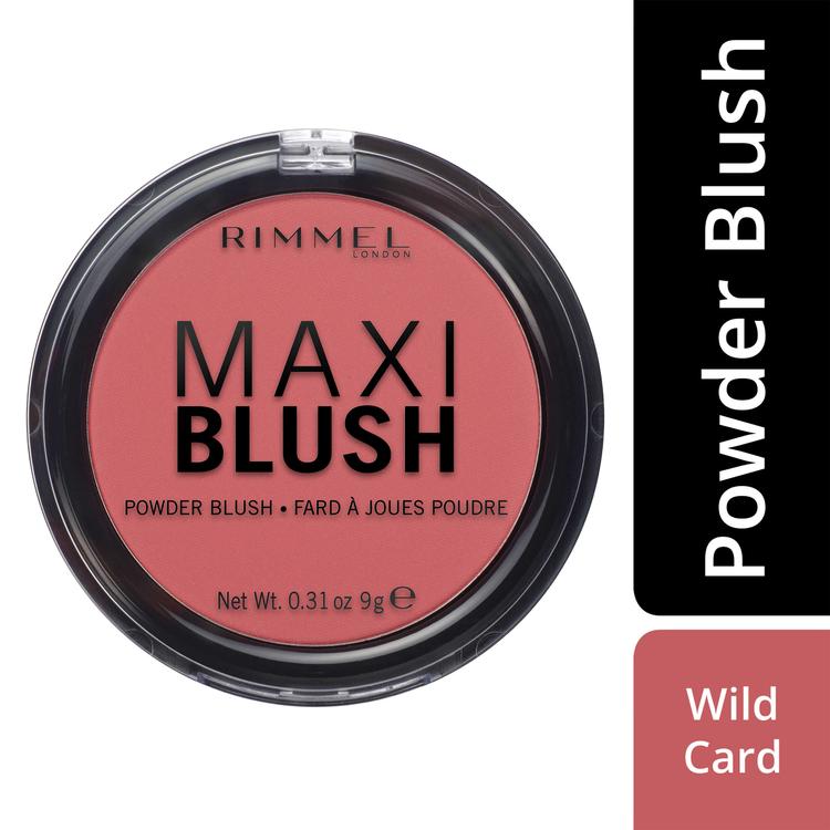 Rimmel Maxi Blush Powder Blusher 003 Wild Card poskipuna 9g