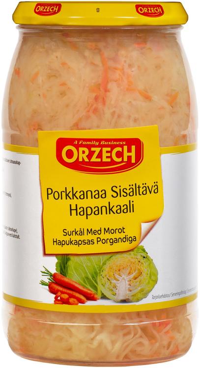 Hapankaali porkkanalla 800/ 600g