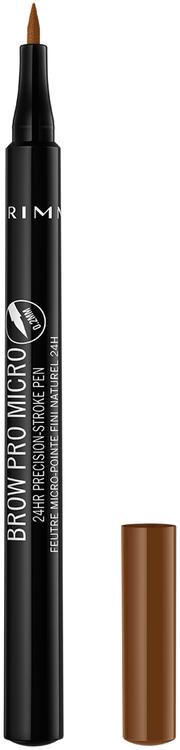 Rimmel Brow Pro 24HR Precision-Stroke kulmakynä 1 ml, 002 Honey Brown