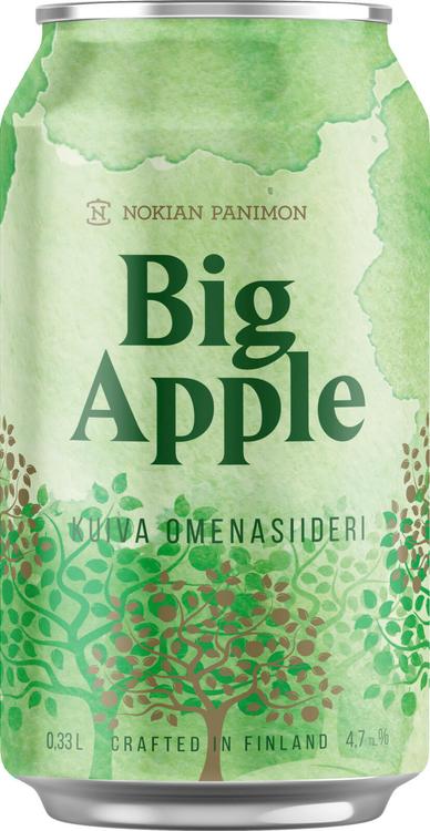 Big Apple kuiva omenasiideri 0,33l 4,7%