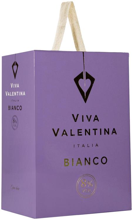 Viva Valentina Bianco valkoviinijuoma 8,0% 1,5L hanapakkaus