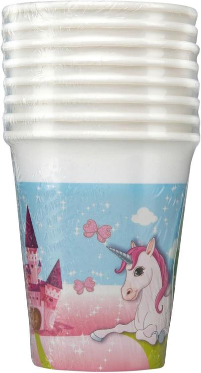 Unicorn 200ml FSC Compostable Pahvimuki 8 kpl