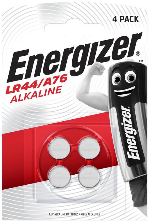 Energizer nappiparisto LR44/A76 alkali 1,5V 4kpl