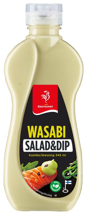 Saarioinen Wasabi salaatti- ja dippikastike 345ml