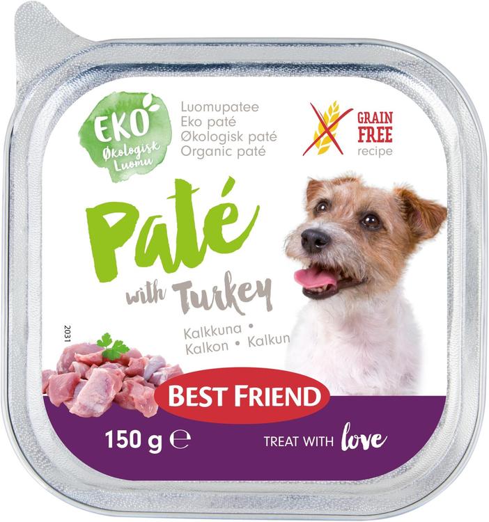 Best Friend Luomu kalkkunapatee 150g