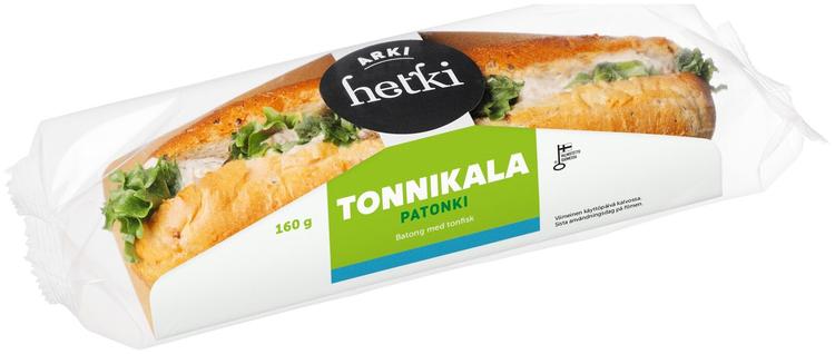 Fresh Hetki Arki Tonnikalapatonki 160g