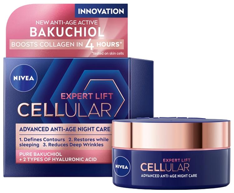 NIVEA 50ml Cellular Expert Lift Advanced Anti-Age Night Cream -yövoide