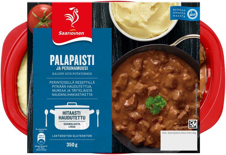 Saarioinen Palapaisti ja perunamuusi 350g