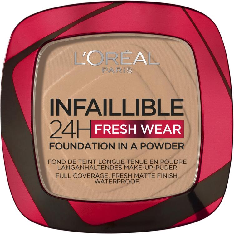 L'Oréal Paris Infaillible 24h Fresh Wear 220 Sand meikkipuuteri 9 g