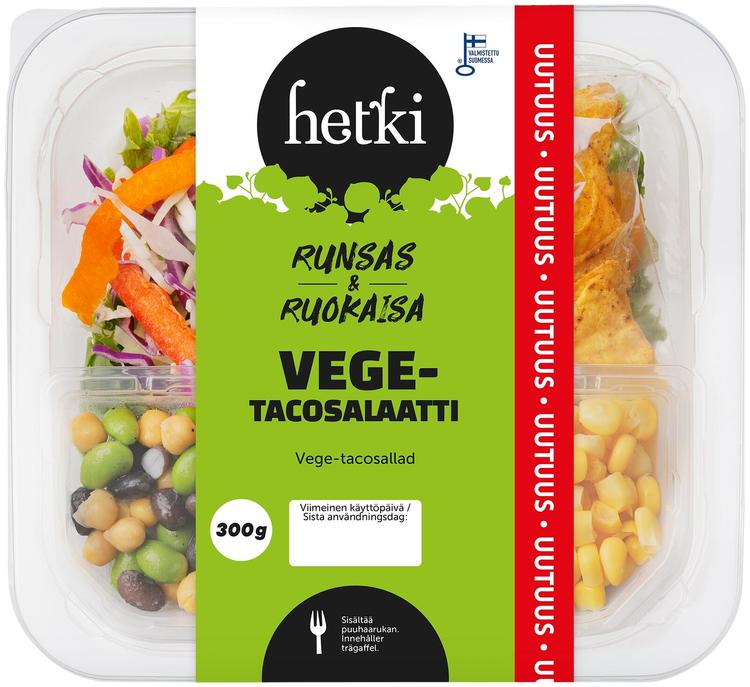 Fresh Hetki Ruokaisa Vege-tacosalaatti 300 g