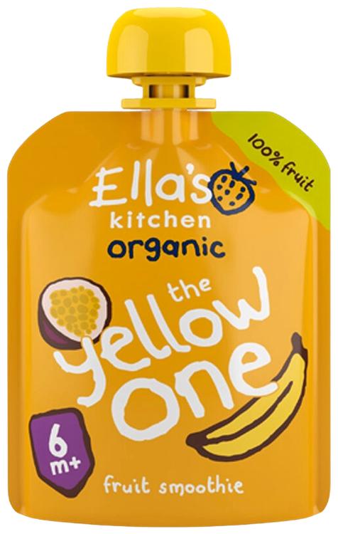 Ella's Kitchen The Yellow One, Keltainen hedelmäsmoothie alkaen 6kk LUOMU 90g