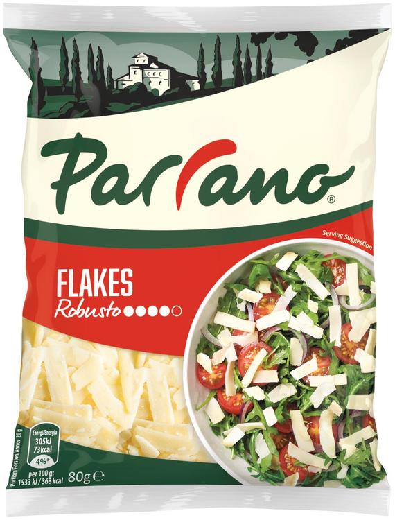 Parrano Robusto Flakes juustolastut 80g