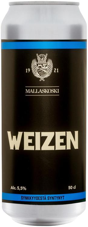 Mallaskoski Weizen 5,5% 50cl tlk