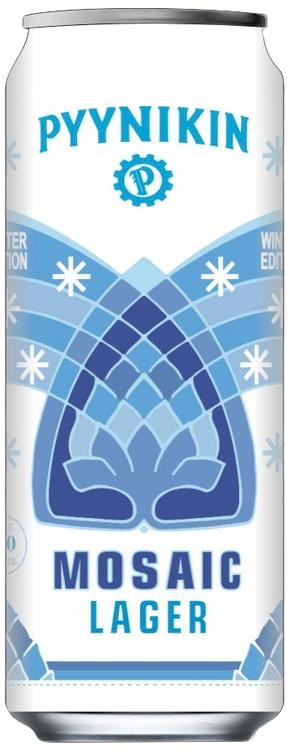 Pyynikin Brewing Company Mosaic Lager Winter Edition 5,0% 0,5L