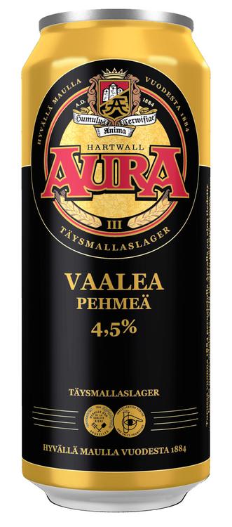 Aura olut 4,5% 0,5 l