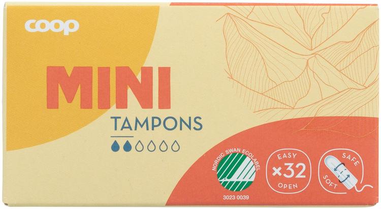 Coop tamponi mini 32 kpl