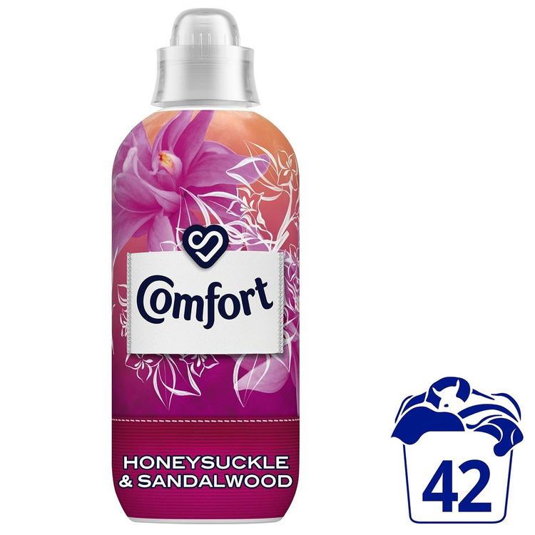 Comfort  Honeysuckle & Sandalwood Huuhteluaine  Pitkäkestoinen tuoksu   762 ml 42 pesua