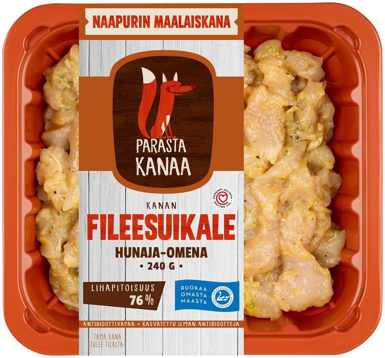 Naapurin Maalaiskanan fileesuikale Hunaja-omena 240g