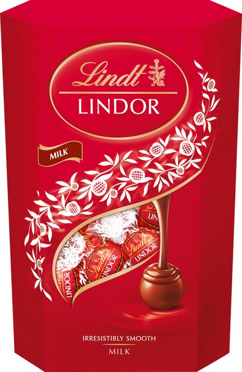 Lindt Lindor Maitosuklaakuula pehmeällä täytteellä 337g