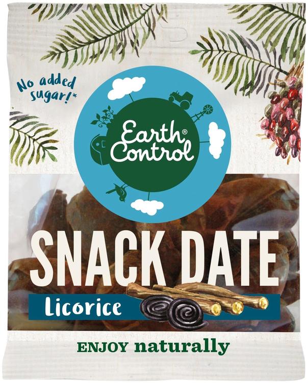 Earth Control Snacktaatelit lakritsi 150g