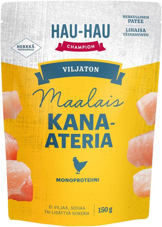 Hau-Hau Champion Viljaton Maalaiskana-ateria 150 g