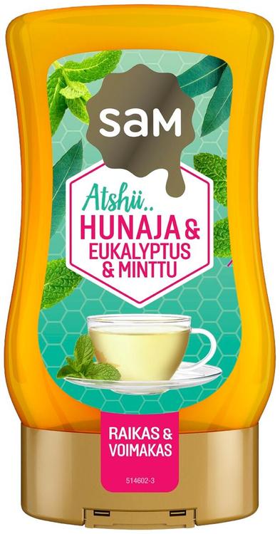 Hunajainen SAM EUKALYPTUS Hunaja&Eukalyptus&Minttu 250g