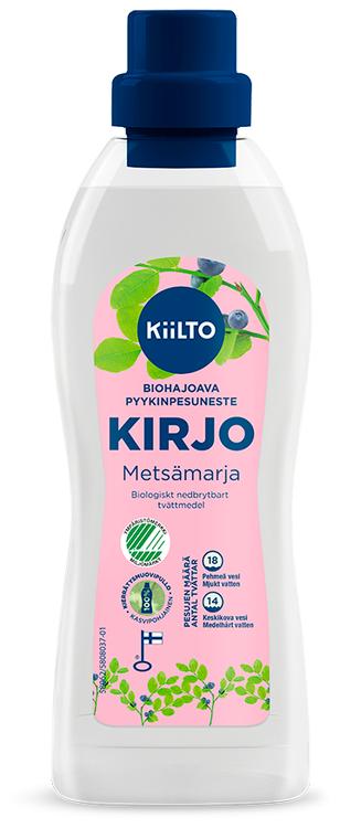 Kiilto Kirjo biohajoava pyykinpesuneste Metsämarja 720 ml