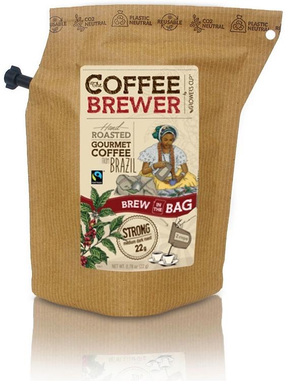 Grower's Cup kahvi Brazil 22g